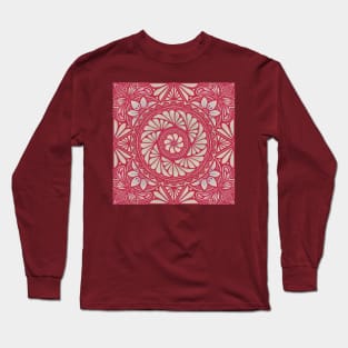 Pasifika magenta Long Sleeve T-Shirt